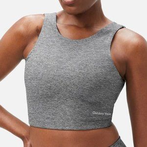 Outdoor Voices Venus Crop Top Gray M